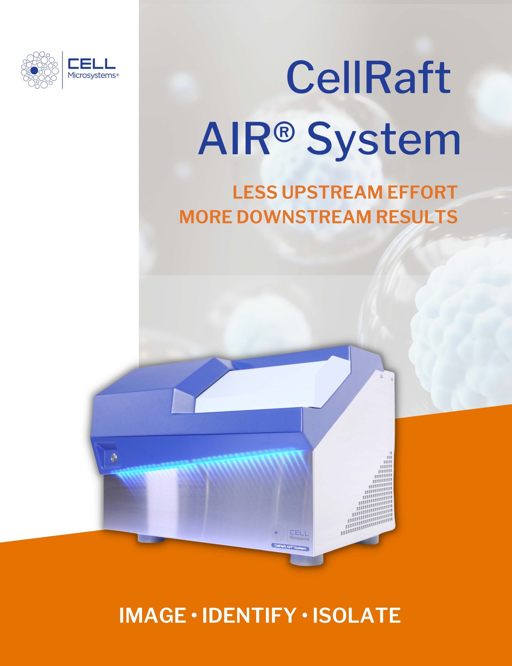 Front CellRaft AIR® System Brochure scaled