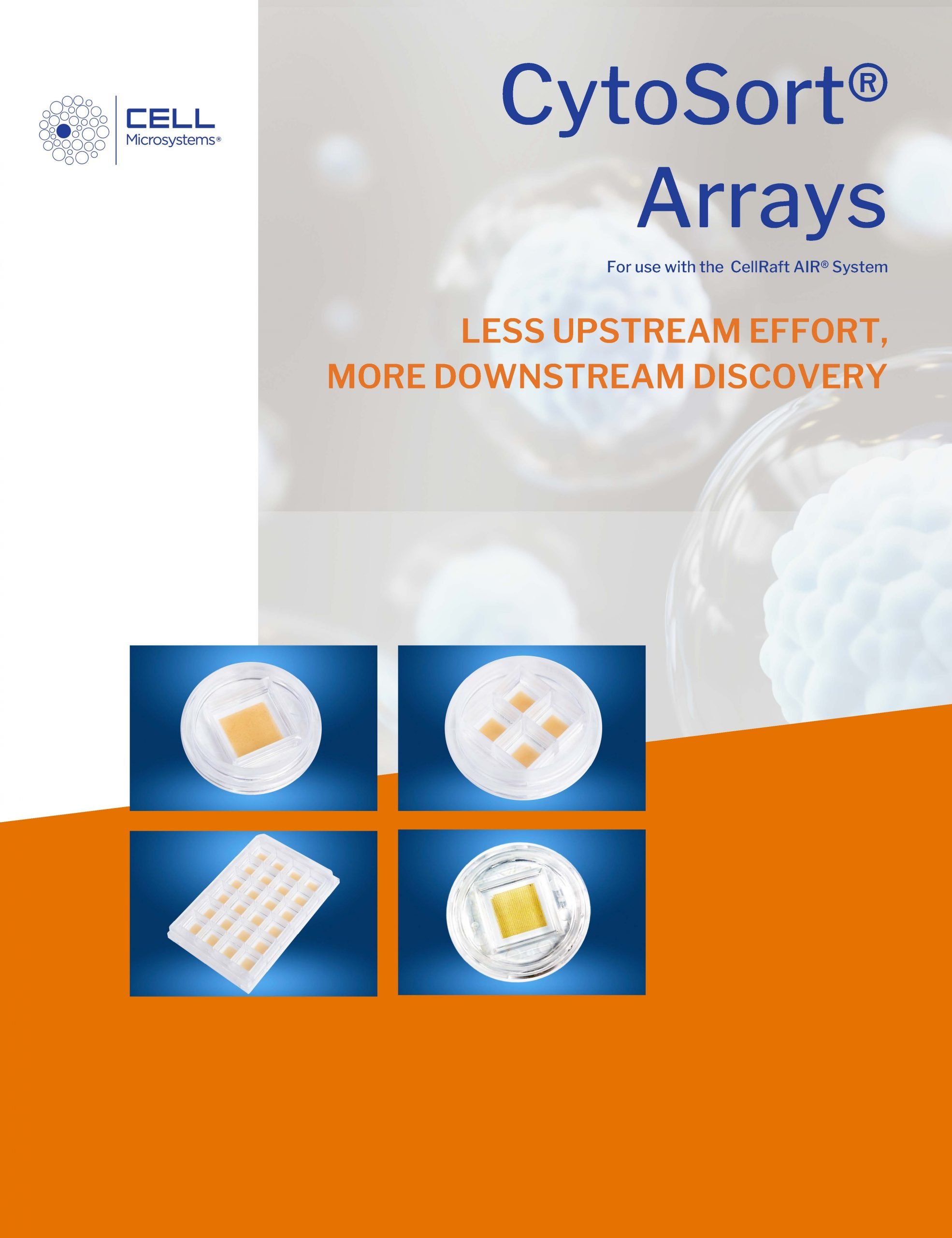 Front CytoSort® Array Brochure scaled