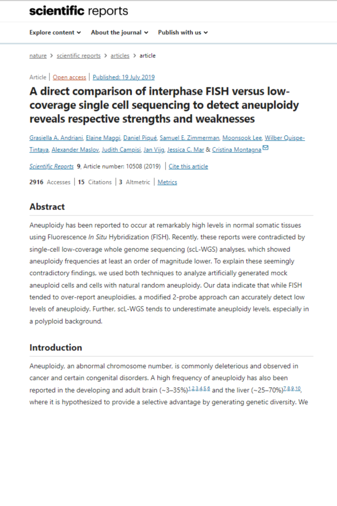 A Direct Comparison of Interphase FISH Versus Low coverage Single Cell Sequencing to Detect Aneuploidy Reveals Respective Strengths and Weaknesses 683x1024 1
