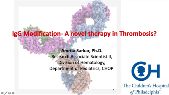 IgG modification A novel therpay in thrombosis