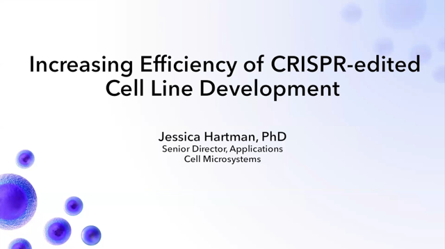 Increasing efficiency of CRISPR edited cell line development