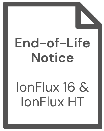 IonFlux end-of-life notice