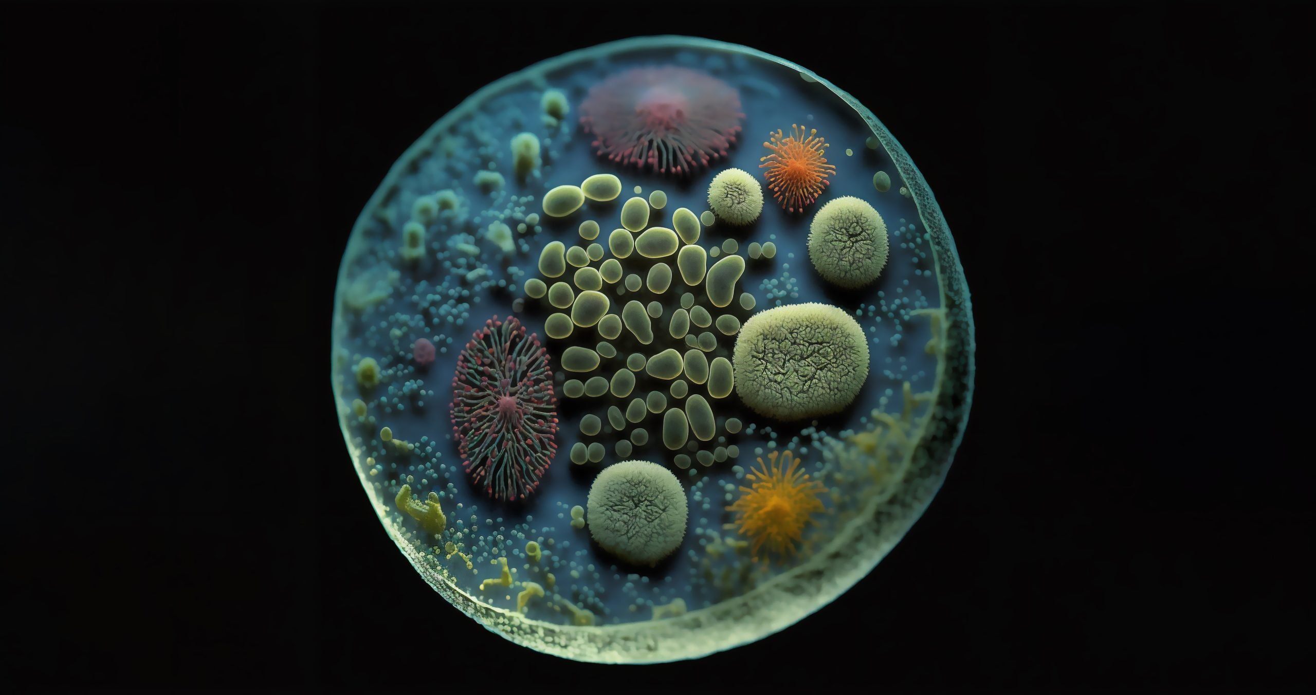Multiple microbes on one dish