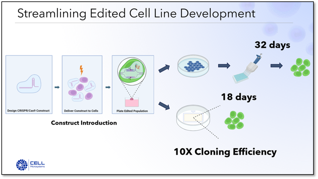 a diagram of a cell line development