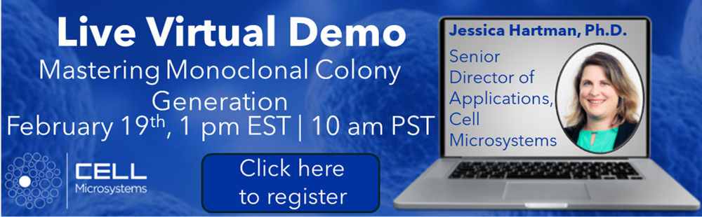 Monoclonal generation live demo banner